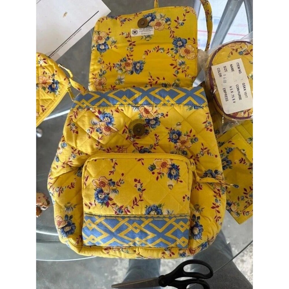 Handmade bag, purse, wallet set